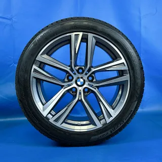 18 Zoll BMW 4er i4 G26 Doppelspeiche 853 Winterreifen 6896768 Original - Bild 4