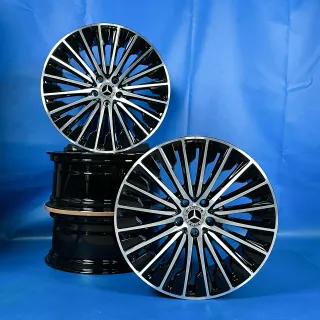 20 Zoll Mercedes E-Klasse W214 S214 AMG Felgen A2144010500 A2144010600 Original - Bild 1