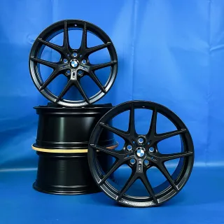 18 Zoll BMW 1er F40 F70 2er F44 F74 Y-Speiche M554 Alufelgen 8092354 Original - Bild 1