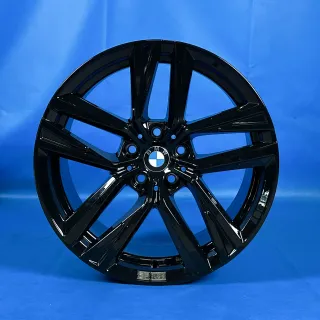 18 Zoll BMW 4er i4 G26 Gran Coupe Alufelgen Doppelspeiche 853 6896768 Original - Bild 5