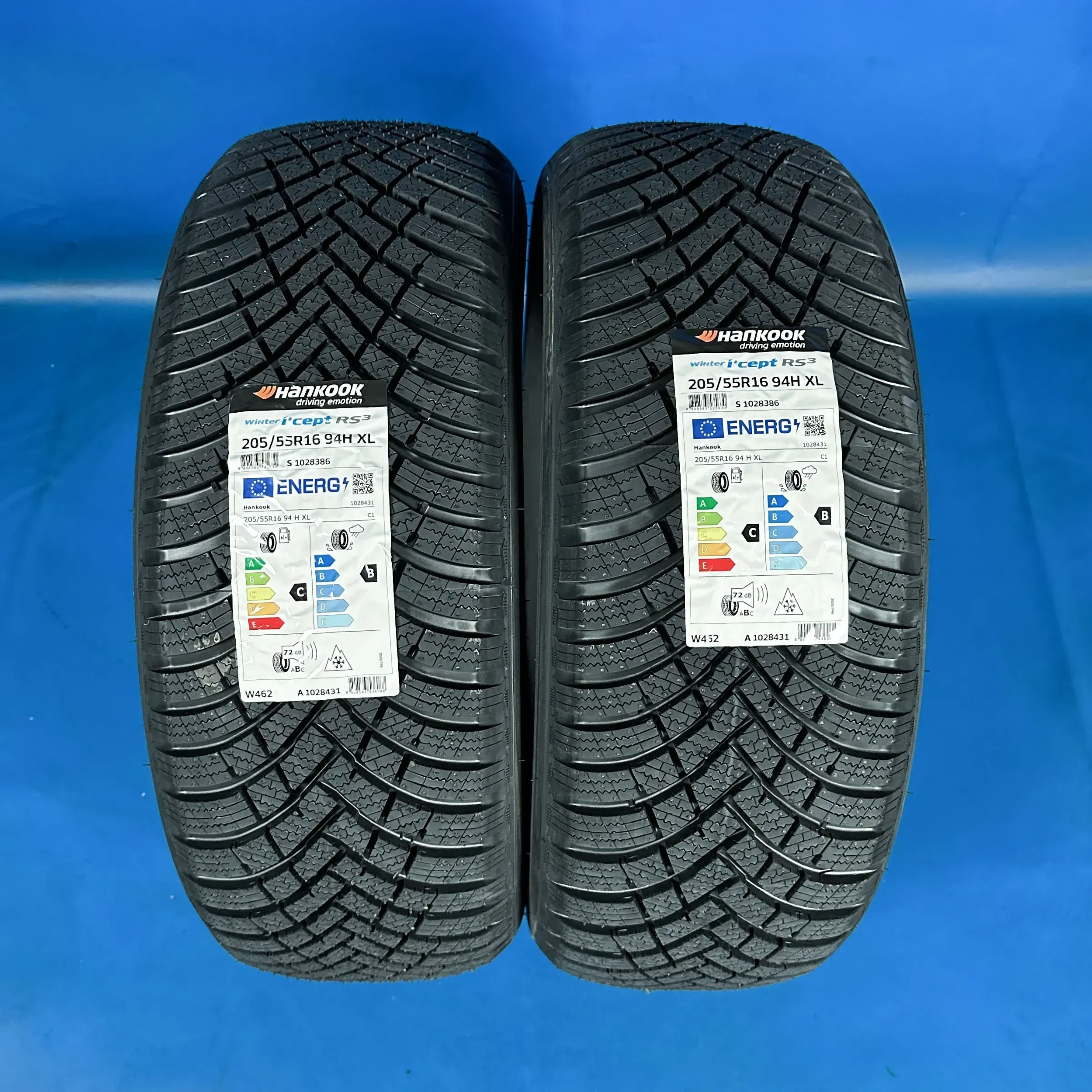 2x Winterreifen 205 55 R16 94H Hankook Winter I*cept RS3 W462 DOT 25 NEU - Bild 1