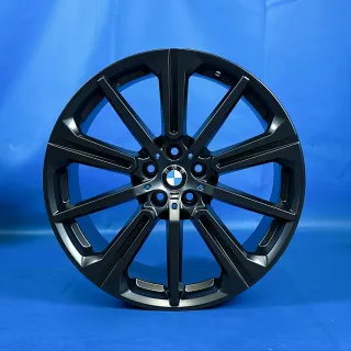 20 Zoll BMW X5 G05 X6 G06 Alufelgen Sternspeiche M748 Schwarz 6883765 Original - Bild 2