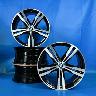 20 Zoll BMW 7er G11 G12 6er G32 Doppelspeiche M648 Alufelgen 7850581 7850582 - Bild 1