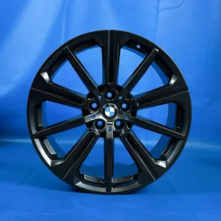 20 Zoll BMW X5 G05 X6 G06 Alufelgen Sternspeiche M748 Schwarz 6883765 Original - Bild 4