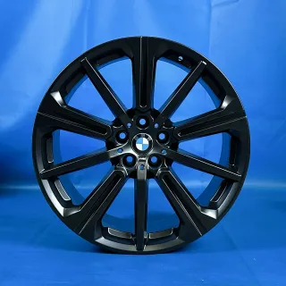 20 Zoll BMW X5 G05 X6 G06 Alufelgen Sternspeiche M748 Schwarz 6883765 Original - Bild 3