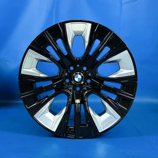 20 Zoll BMW 7er i7 G70 X3 G45 Aerodynamik 906 Alufelgen 5A19DE6 5A19DE7 Original - Bild 4
