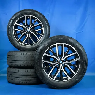18 Zoll BMW X1 iX1 U11 X2 U10 Doppelspeiche M838 Sommerräder 6891179 Original - Bild 1